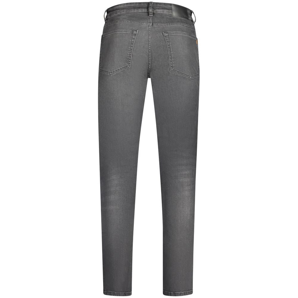 Black Cotton Men Jeans