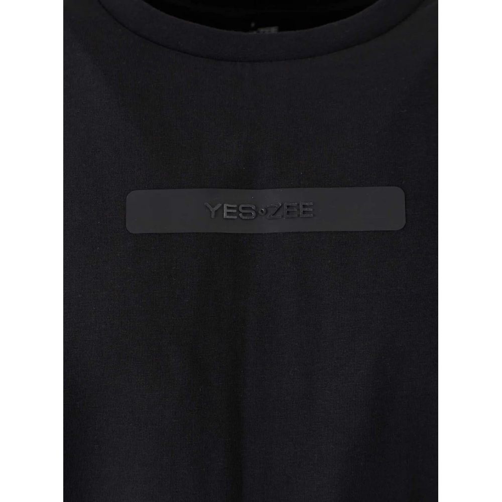 Black Cotton T-Shirt