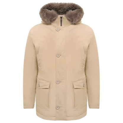 Beige Nylon Jacket