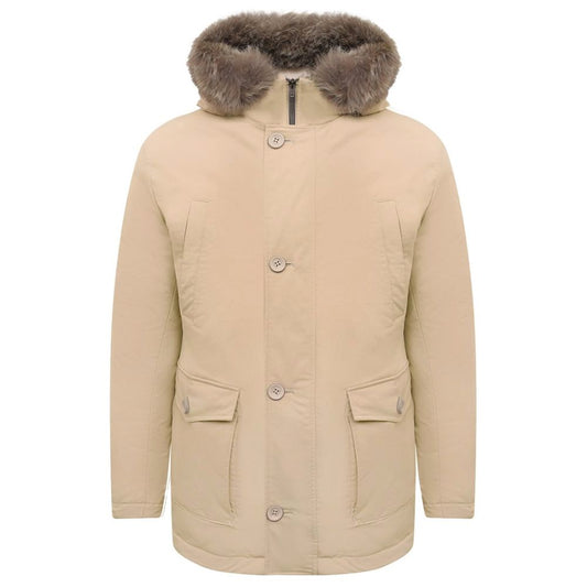 Beige Nylon Jacket