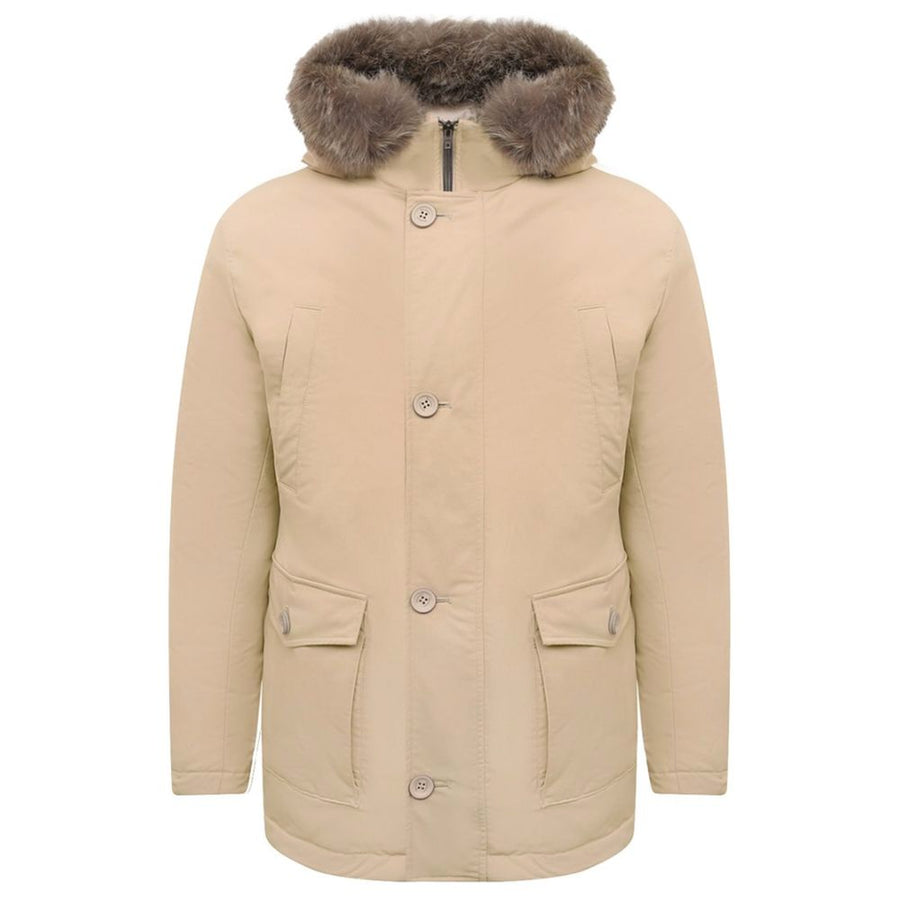 Beige Nylon Jacket