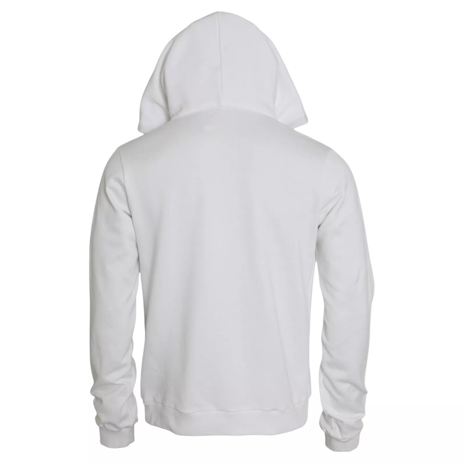 White Sacred Heart Hooded Sweatshirt Sweater