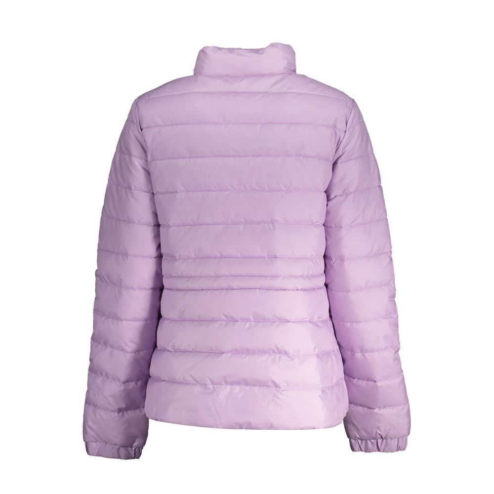 Pink Polyester Women Jacket