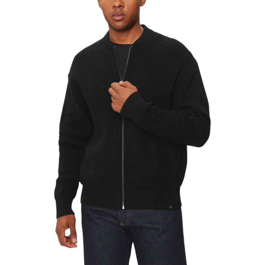 Black Cotton Sweater