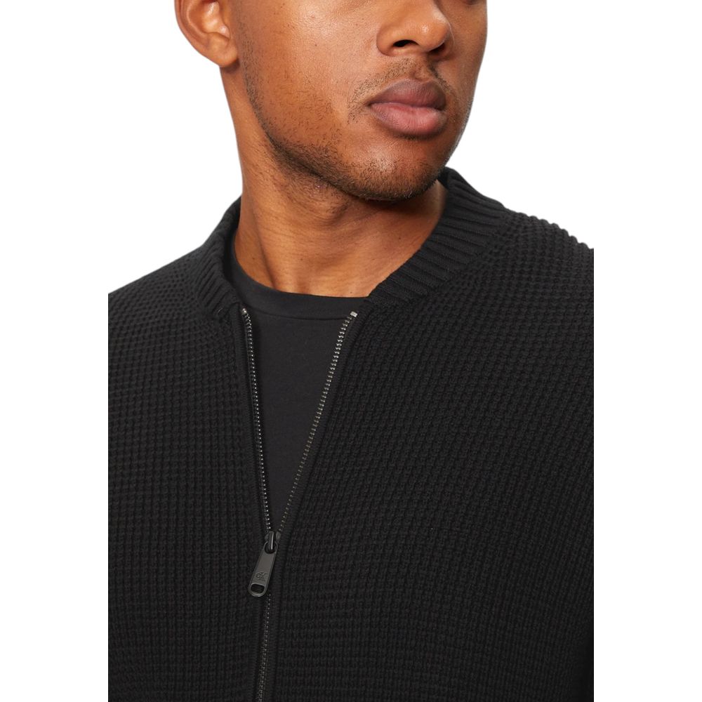 Black Cotton Sweater