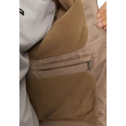 Beige Polyamide Riciclata Jacket