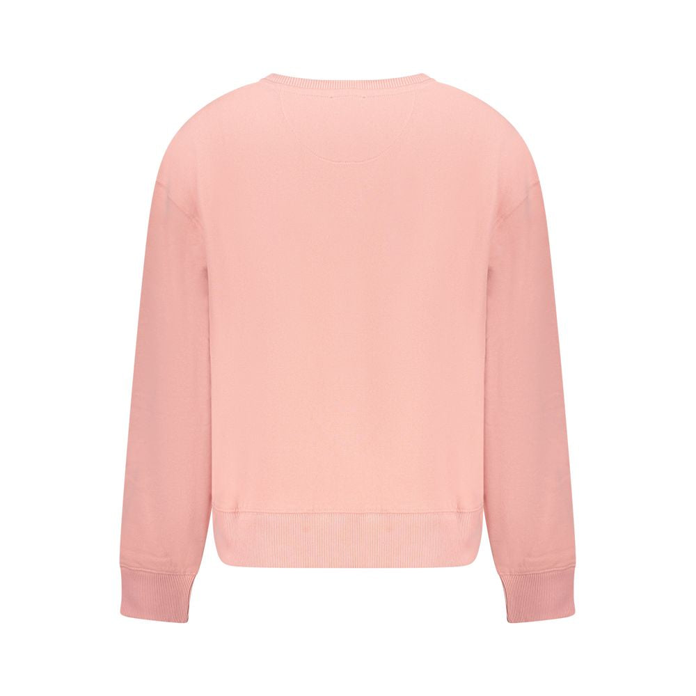 Pink Cotton Women Sweater