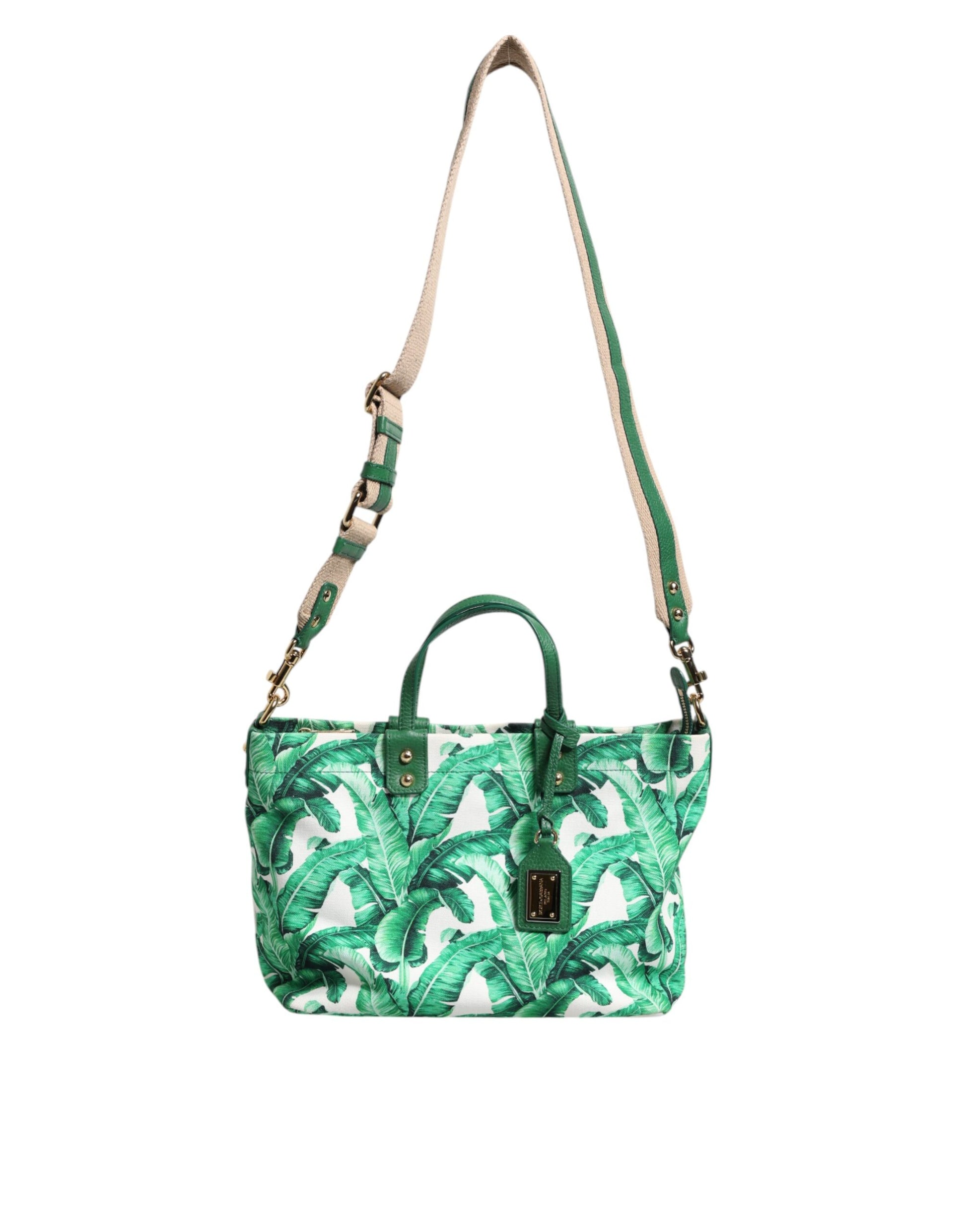 Green Canvas Botanical Garden Women Tote Bag