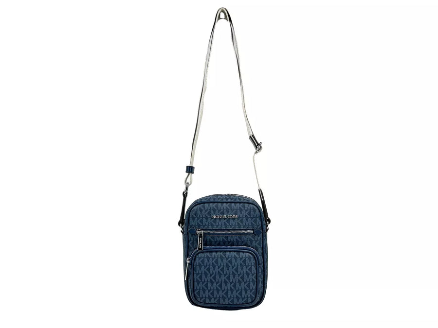 North South Medium Crossbody Bag Navy Blue