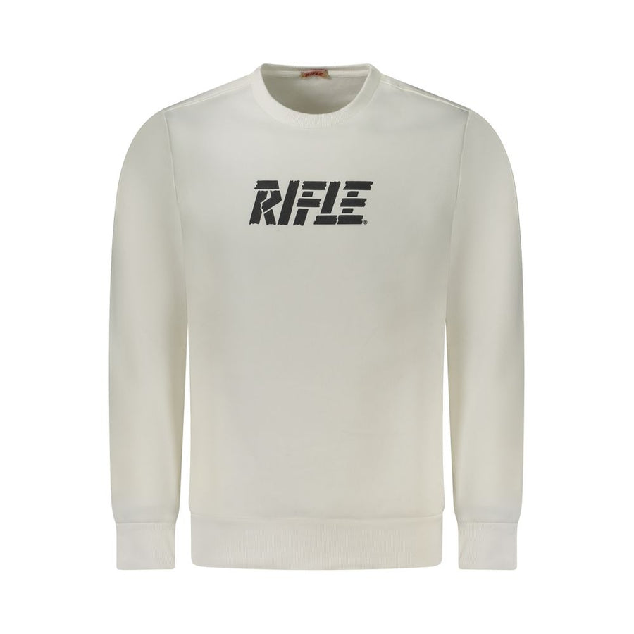 White Cotton Men Sweater