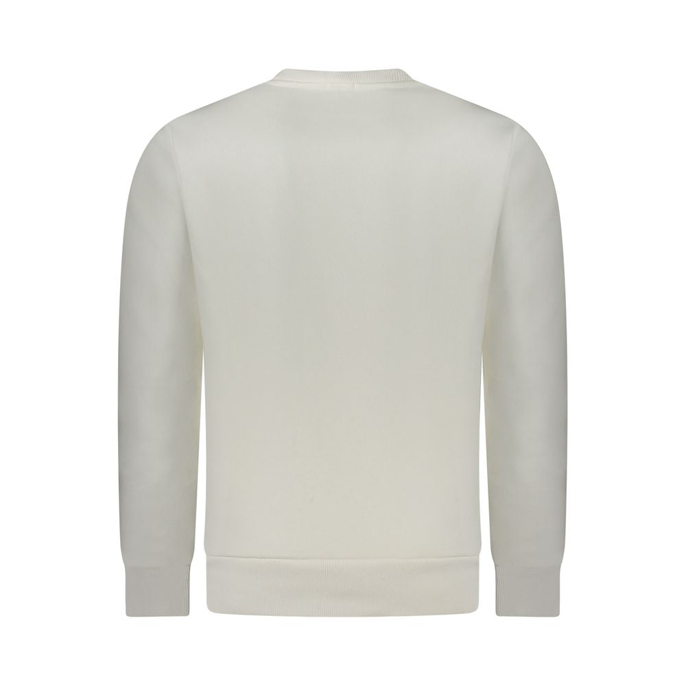 White Cotton Men Sweater