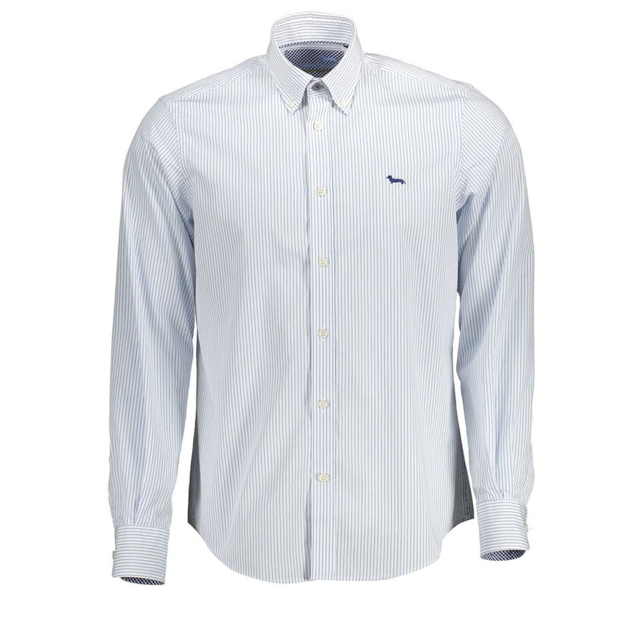 Light Blue Cotton Men Shirt