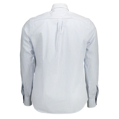 Light Blue Cotton Men Shirt