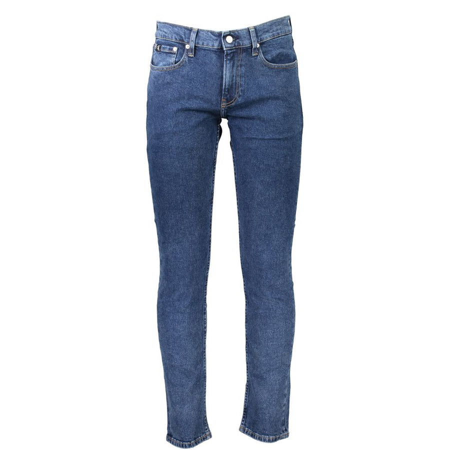 Blue Cotton Jeans & Pant