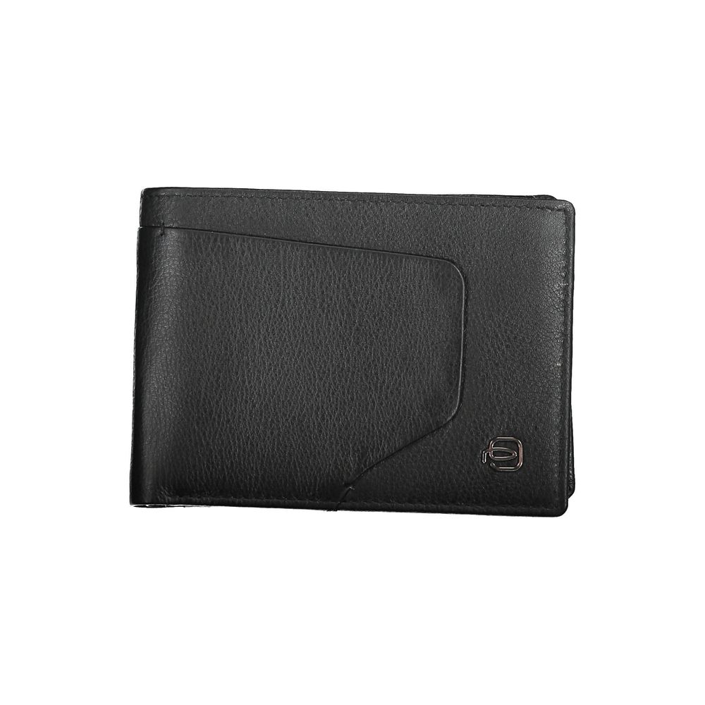 Black Leather Mens Wallet