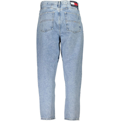 Light Blue Cotton Jeans & Pant