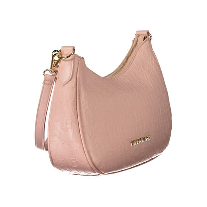 Pink Polyethylene Women Handbag