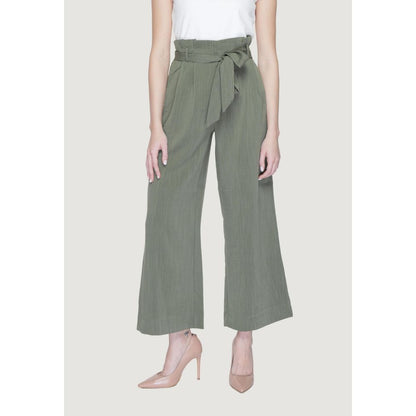 Green Viscose Jeans & Pant