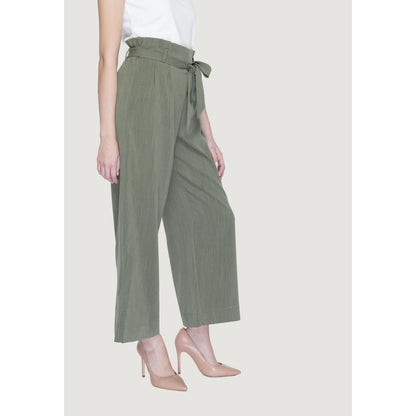 Green Viscose Jeans & Pant