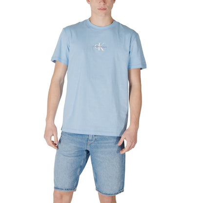 Blue Cotton Rigenerato T-Shirt