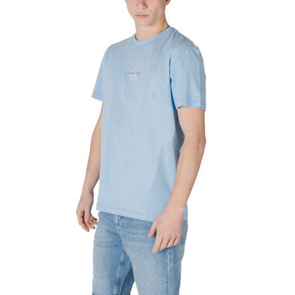 Blue Cotton Rigenerato T-Shirt