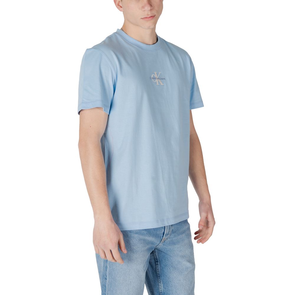 Blue Cotton Rigenerato T-Shirt