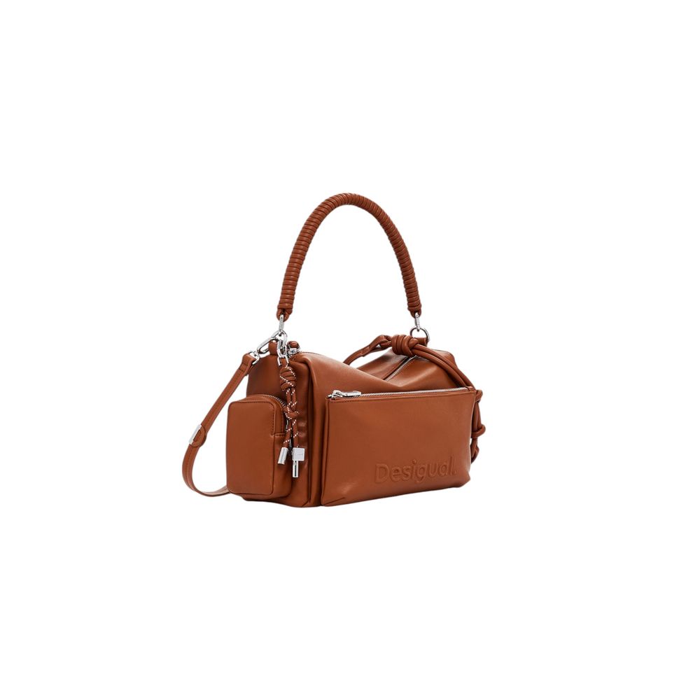 Beige Polyethylene Handbag