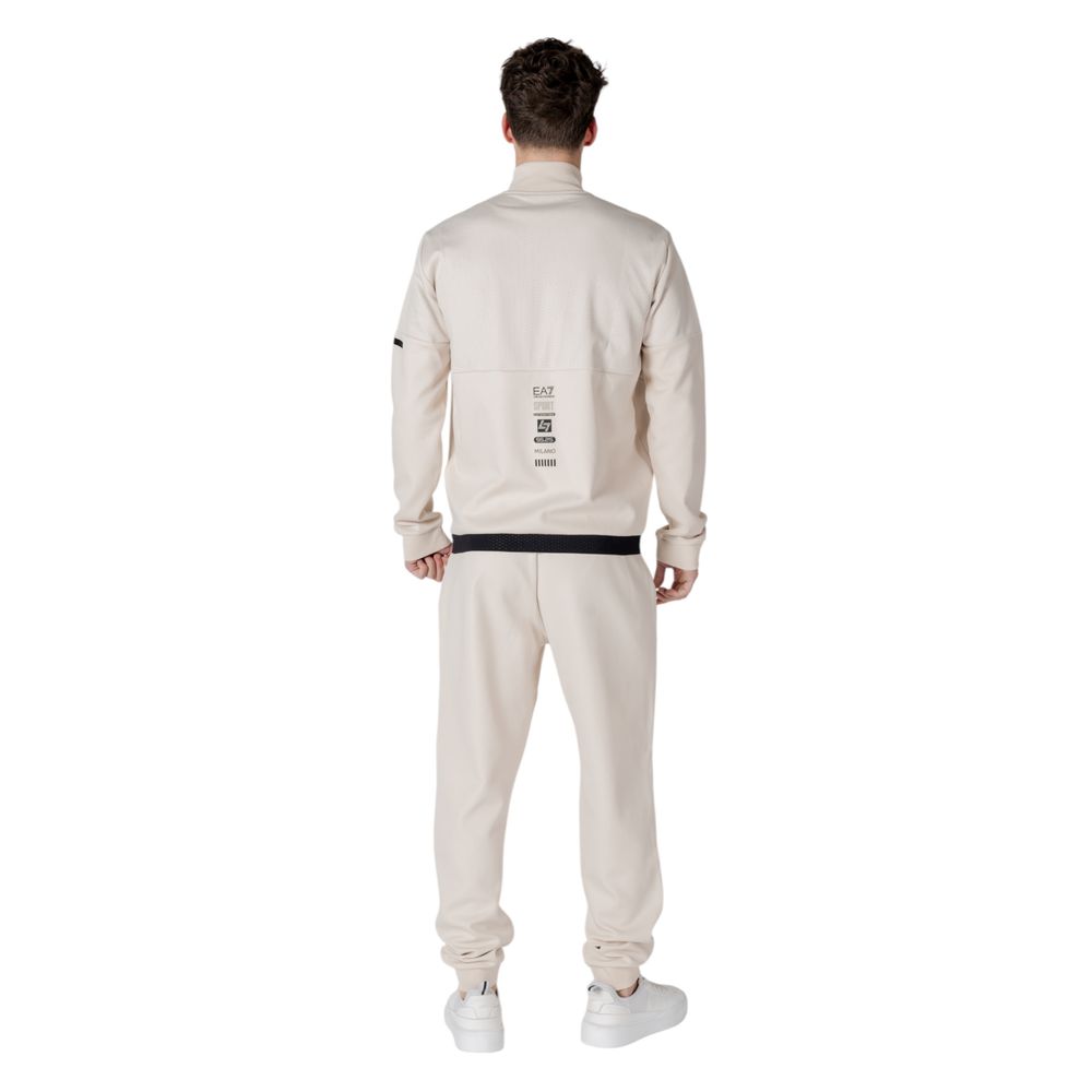 Beige Cotton Sweatsuit