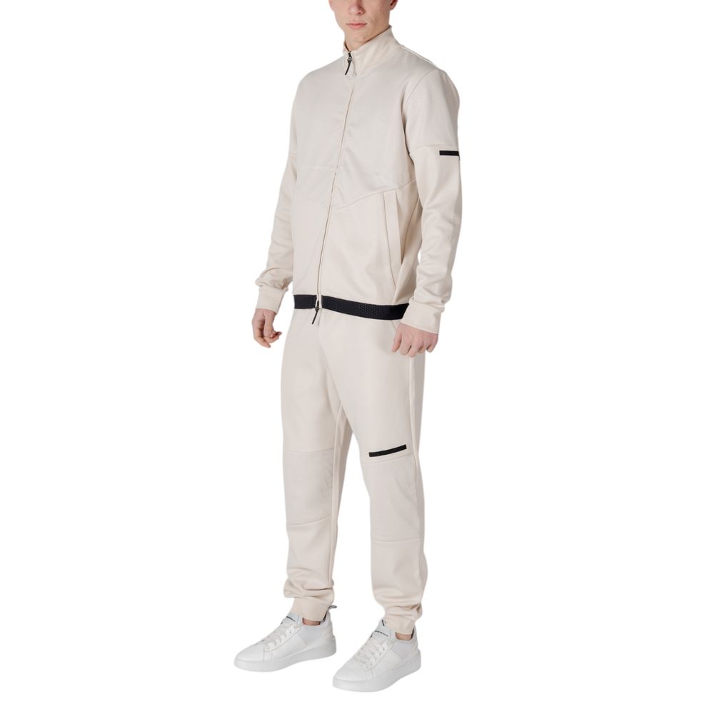 Beige Cotton Sweatsuit