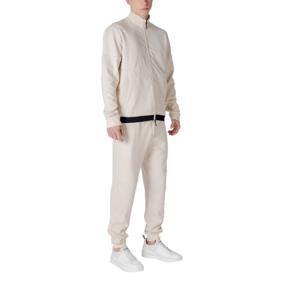 Beige Cotton Sweatsuit