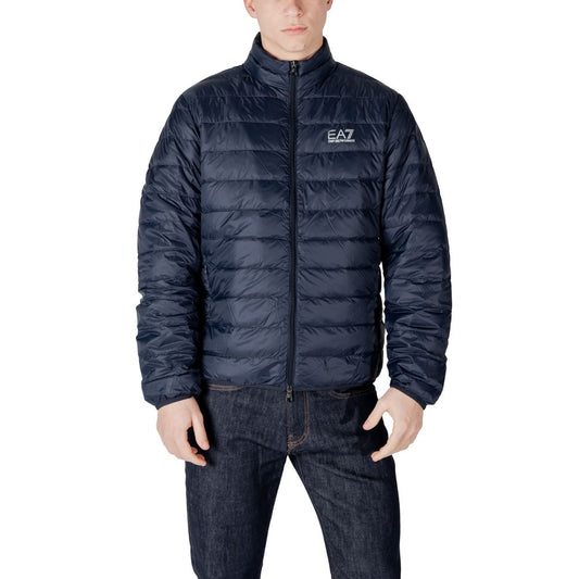 Blue Polyamide Jacket