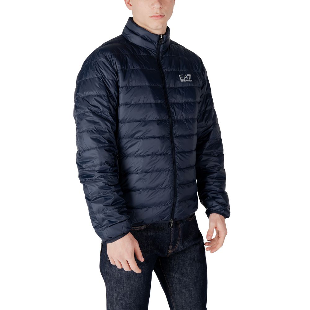 Blue Polyamide Jacket