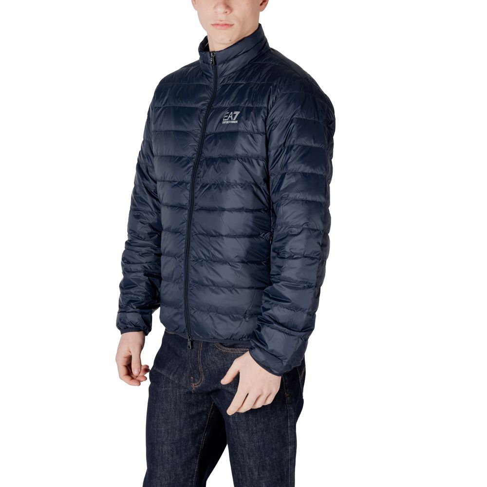 Blue Polyamide Jacket