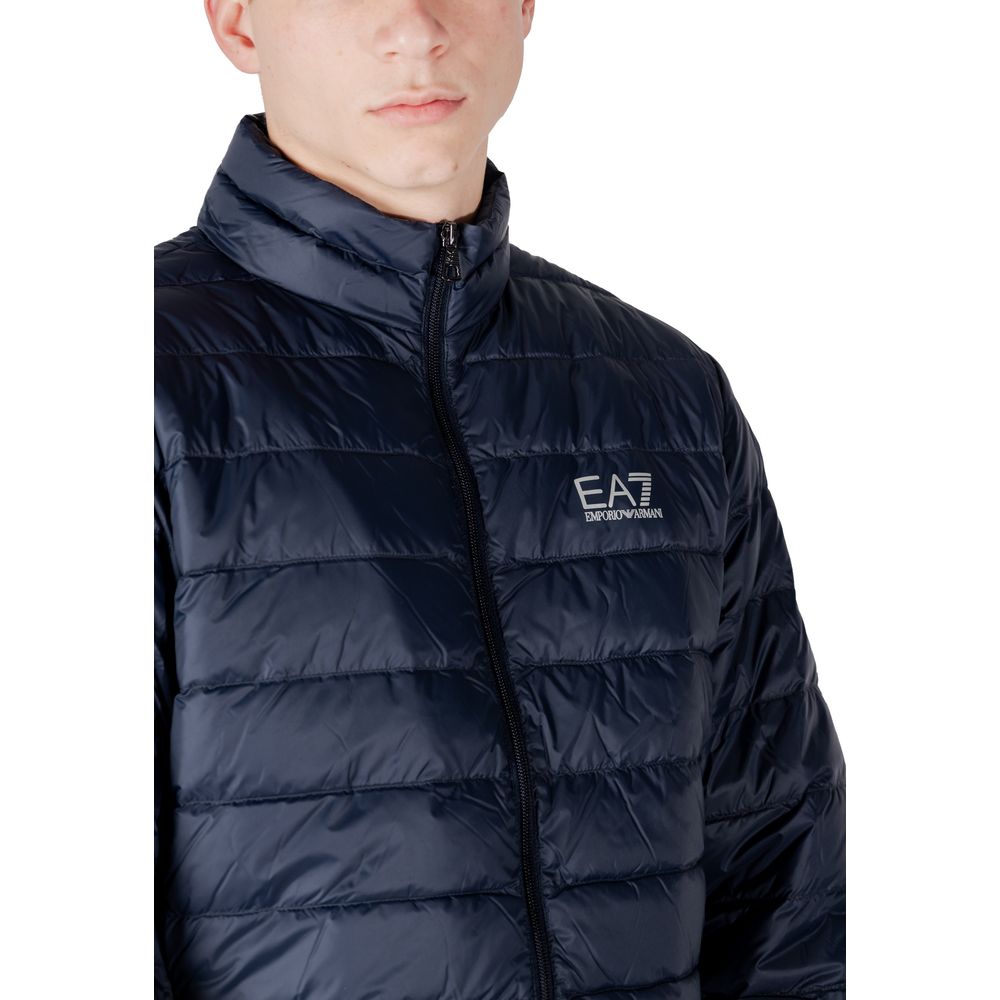 Blue Polyamide Jacket