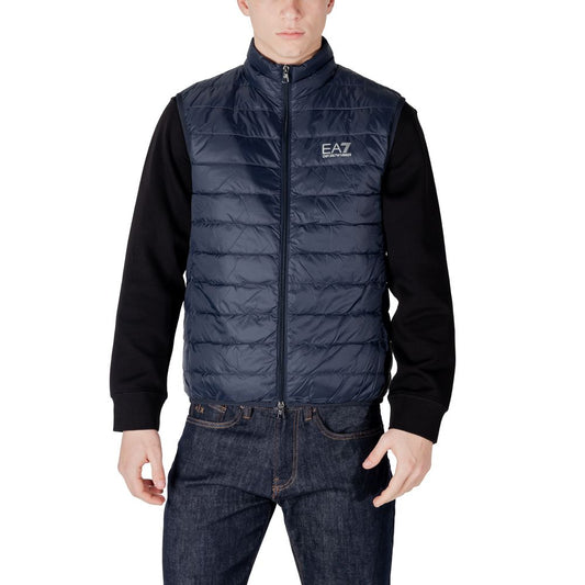 Blue Polyamide Jacket