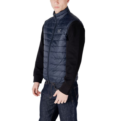 Blue Polyamide Jacket