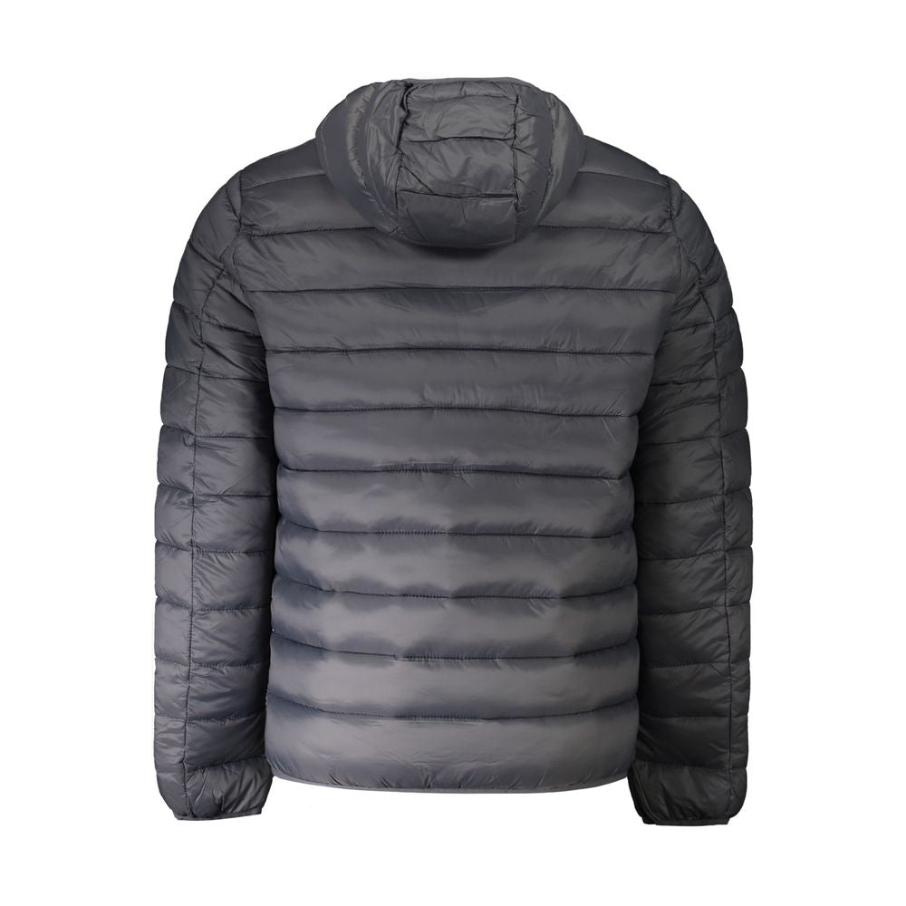 Gray Polyamide Men Jacket