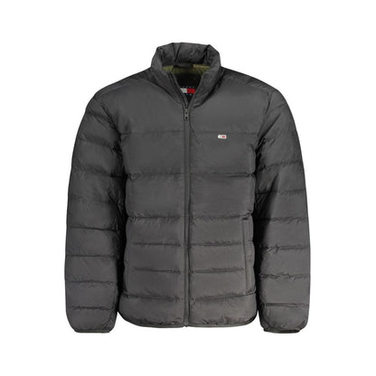 Black Polyamide Men Jacket