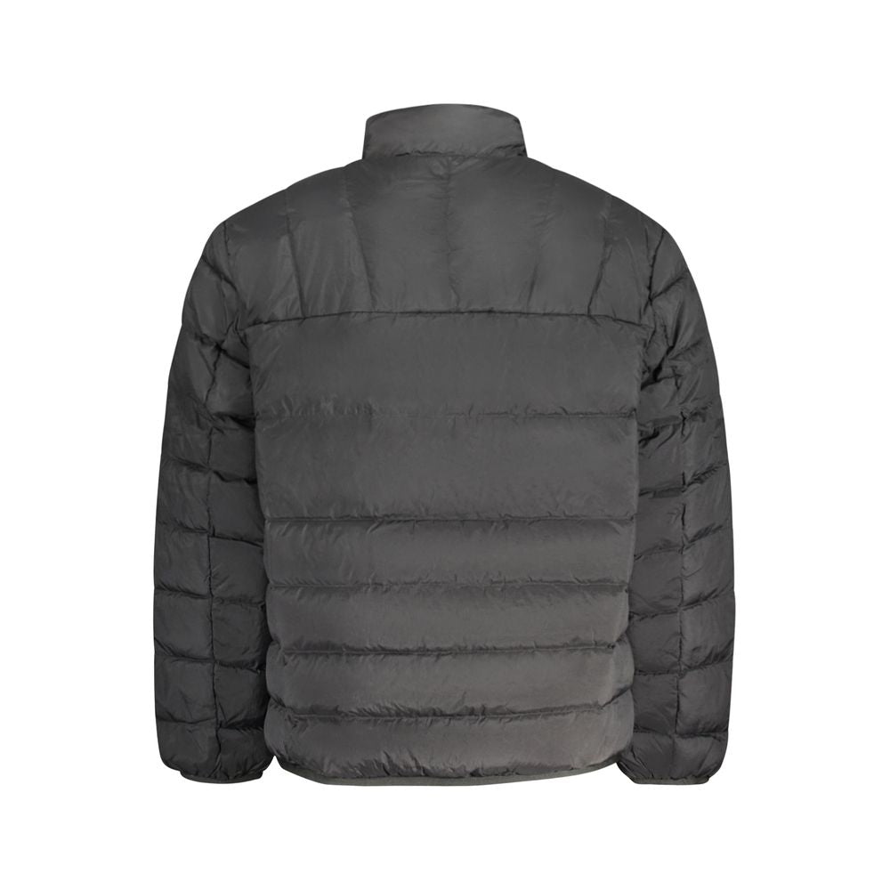 Black Polyamide Men Jacket