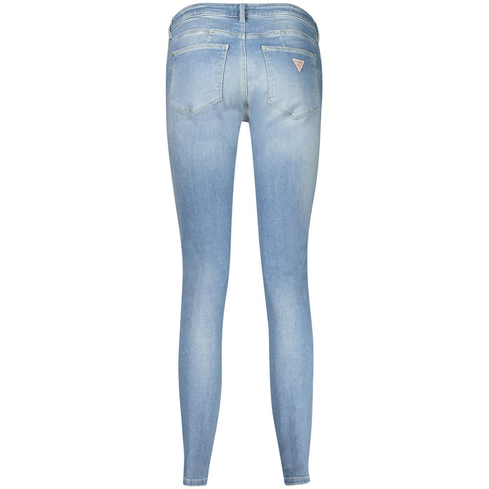 Light Blue Cotton Jeans & Pant