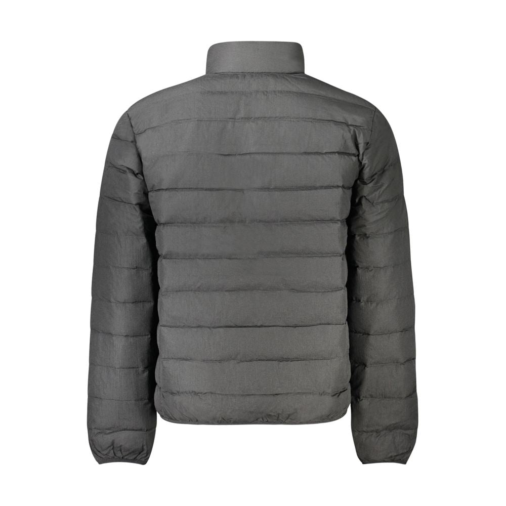 Black Polyamide Men Jacket