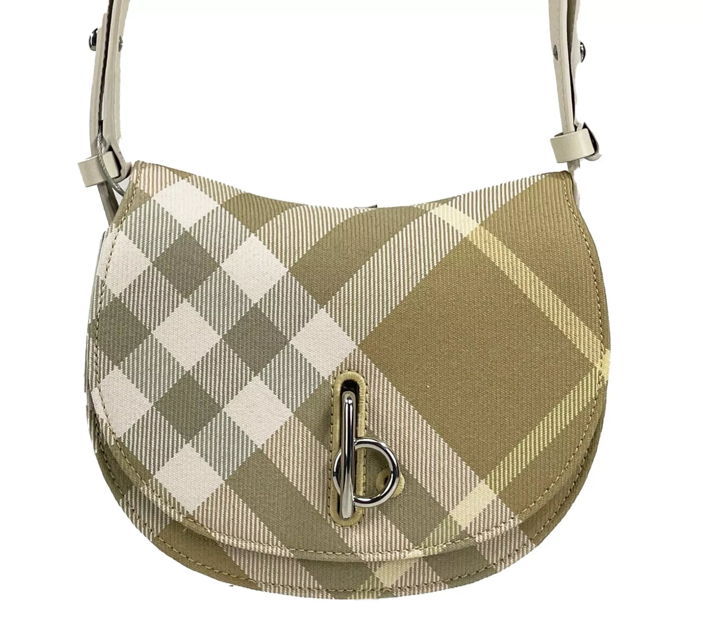 Mini Check Rocking Horse Crossbody Bag Purse