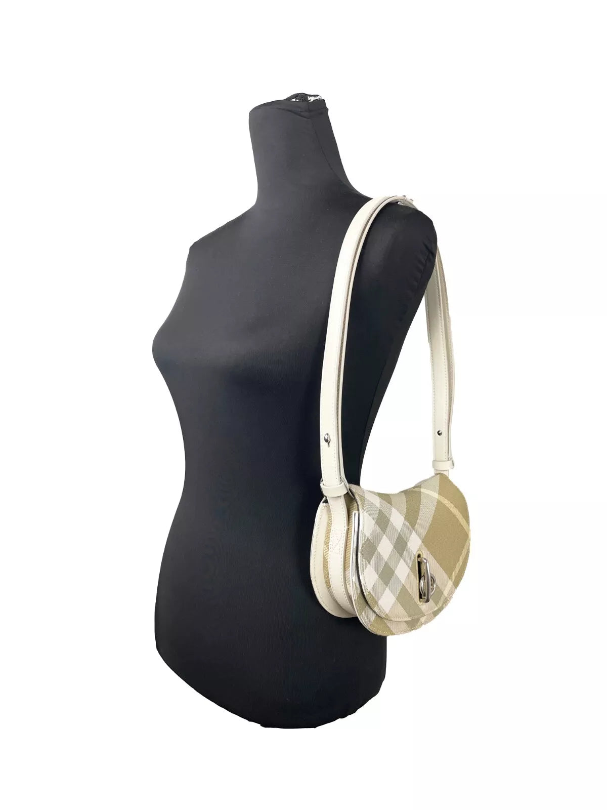 Mini Check Rocking Horse Crossbody Bag Purse