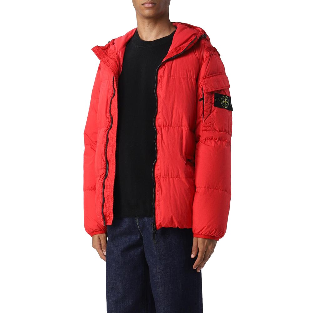 Red Nylon Jacket