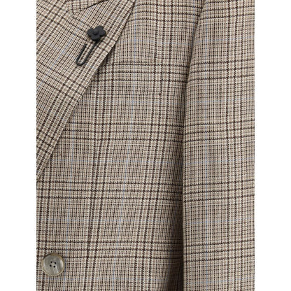 Prince de Wales double-breasted Blazer