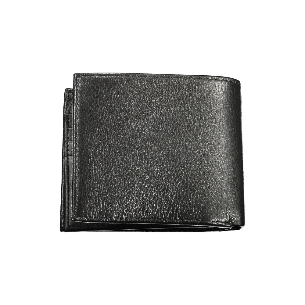 Black Leather Men Wallet