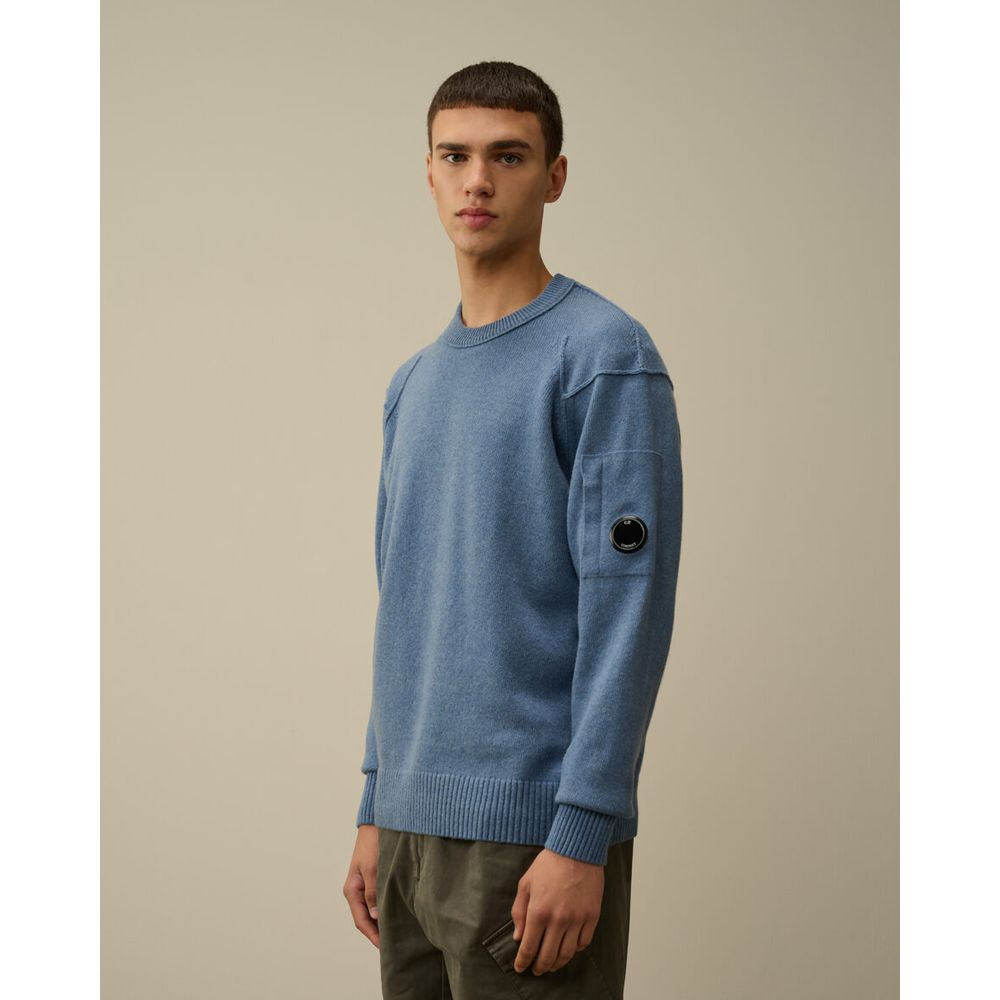 Light Blue Wool Sweater