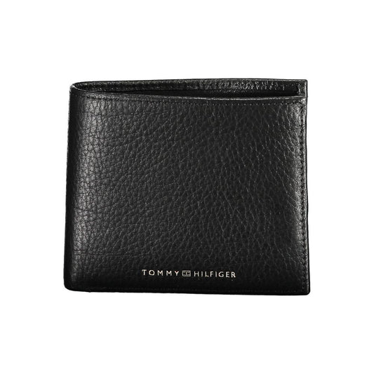 Black Leather Men Wallet