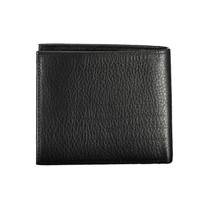 Black Leather Men Wallet