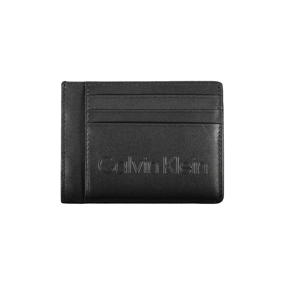 Black Polyethylene Men Wallet